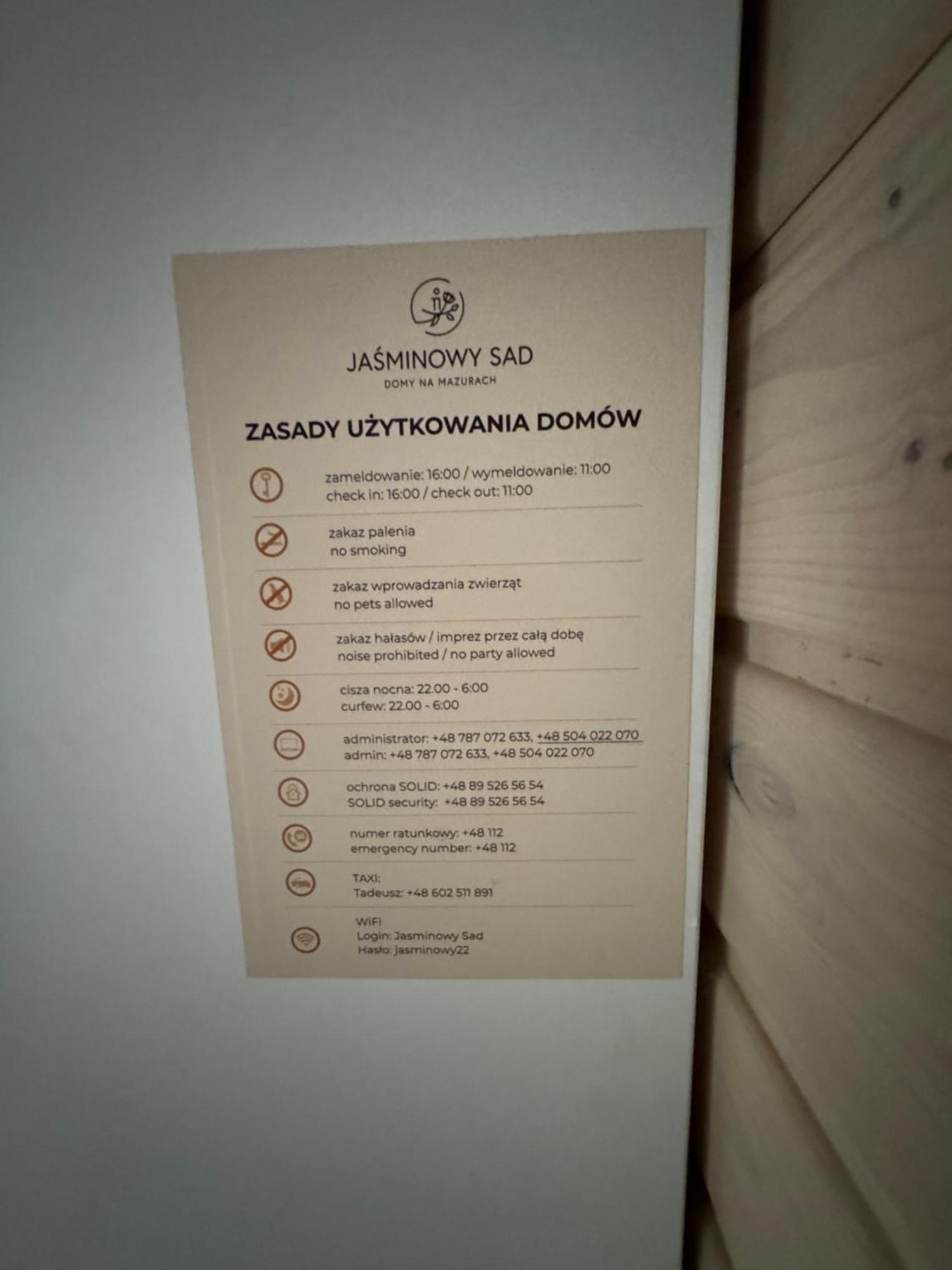 Jasminowy Sad Villa Mikołajki Ngoại thất bức ảnh